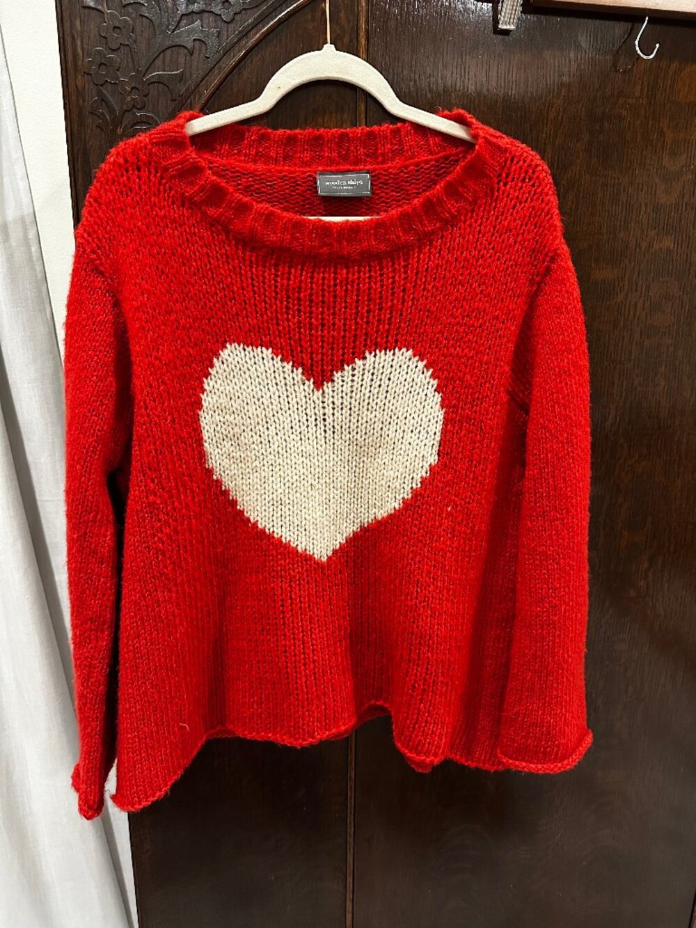 Wooden Ships Heart Sweater
